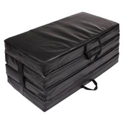 Gipfel Crash-Mat skládací gymnastická žíněnka černá