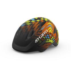 Giro Scamp dětská cyklistická helma POUZE Mat Blue/Lime XS (45-49 cm) - modrá (VÝPRODEJ)