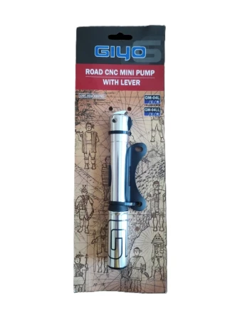 Giyo Pumpička mini Telescopic GM-04L (FV) stříbrno-černá