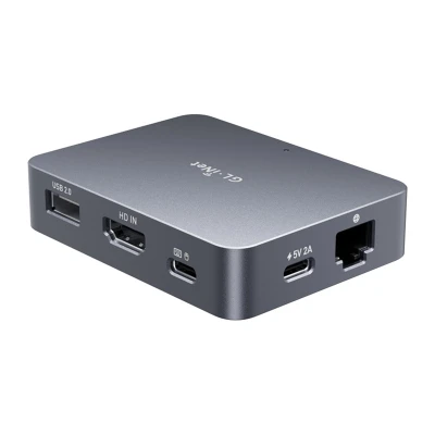 GL.iNet Comet v2 GL-RM1 tmavě šedý KVM přepínač