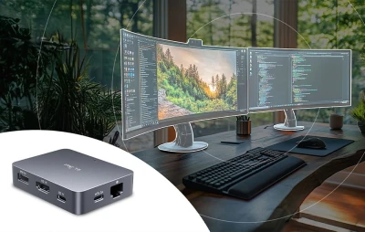 GL.iNet Comet v2 GL-RM1 tmavě šedý KVM přepínač