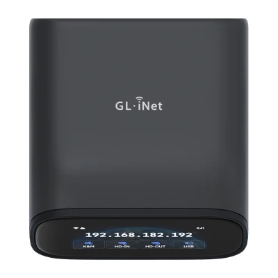 GL.iNet Comet Pro GL-RM10 černý KVM přepínač