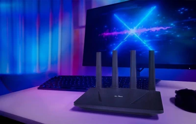 GL.iNet Flint GL-AX1800 tmavě šedý router