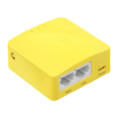 GL.iNet Mango GL-MT300N-V2 žlutý Wi-Fi 4 router