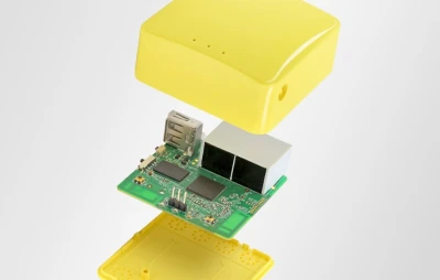 GL.iNet Mango GL-MT300N-V2 žlutý Wi-Fi 4 router