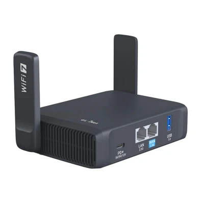 GL.iNet Slate 7 GL-BE3600 tmavě šedý cestovní router