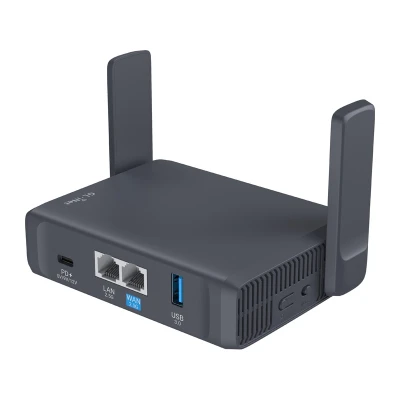 GL.iNet Slate 7 GL-BE3600 tmavě šedý cestovní router