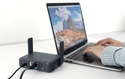 GL.iNet Slate 7 GL-BE3600 tmavě šedý cestovní router