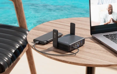GL.iNet Slate 7 GL-BE3600 tmavě šedý cestovní router