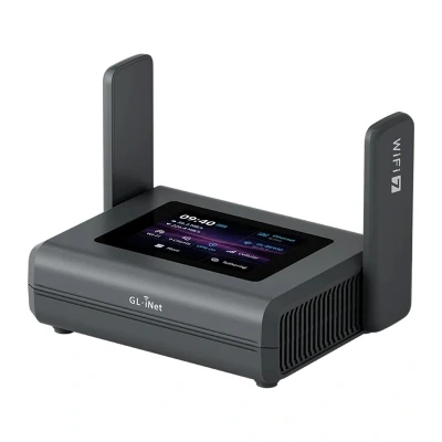 GL.iNet Slate 7 Pro tmavě šedý Wi-Fi 7 router