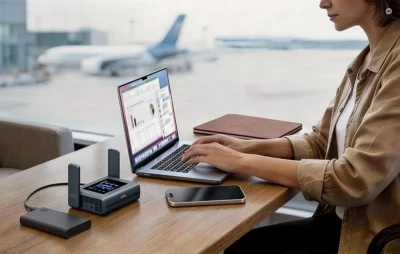 GL.iNet Slate 7 Pro tmavě šedý Wi-Fi 7 router