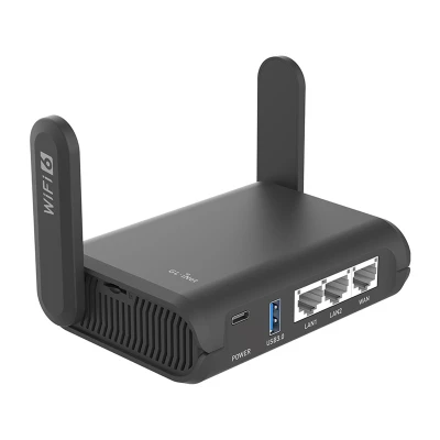 GL.iNet Slate AX GL-AXT1800 černý Wi-Fi 6 router