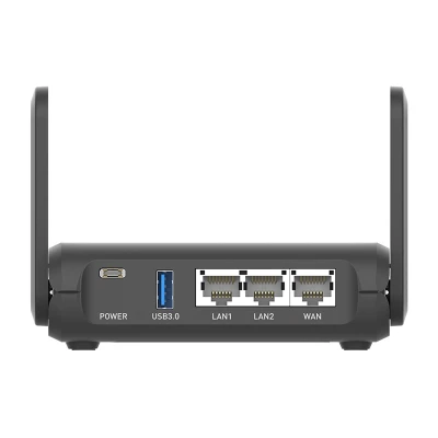 GL.iNet Slate AX GL-AXT1800 černý Wi-Fi 6 router