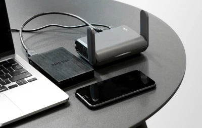 GL.iNet Slate AX GL-AXT1800 černý Wi-Fi 6 router