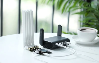 GL.iNet Slate AX GL-AXT1800 černý Wi-Fi 6 router