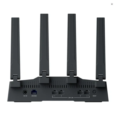 GL.iNet Flint 3e GL-BE6500 tmavě šedý Wi-Fi 7 router