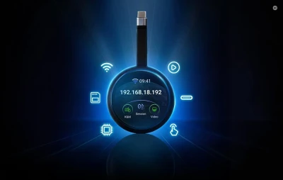 GL.iNet Comet Q tmavě šedý vzdálený KVM přepínač