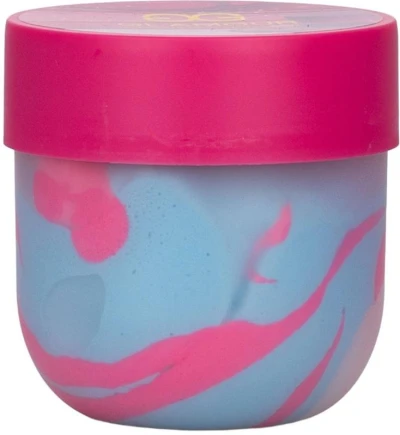 Glamour hmota máslová 500ml zábavný dvoubarevný sliz v kelímku 3 barvy