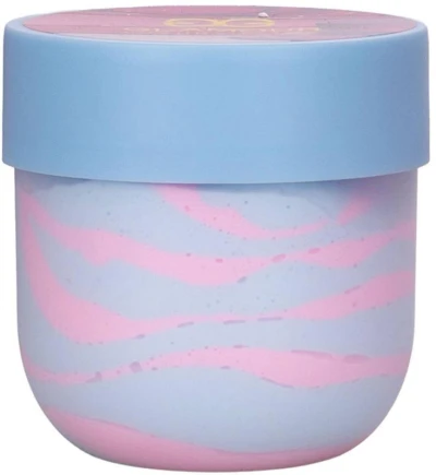 Glamour hmota máslová 500ml zábavný dvoubarevný sliz v kelímku 3 barvy