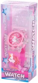 Glamour hodinky náramkové analogové dívčí na baterie Světlo 6 druhů