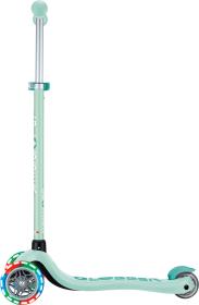 Globber Plus - Primo Plus Lights V2 - Svítící Kolečka - Mint/Dark Mint koloběžka