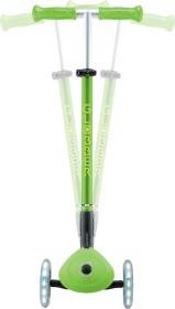 Globber - Primo Foldable Plus Lights V2 - Apple Green/Lime Gree skládací koloběžka