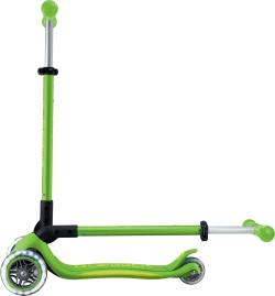 Globber - Primo Foldable Plus Lights V2 - Apple Green/Lime Gree skládací koloběžka
