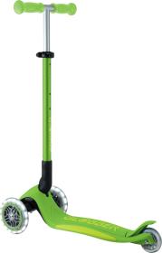 Globber - Primo Foldable Plus Lights V2 - Apple Green/Lime Gree skládací koloběžka