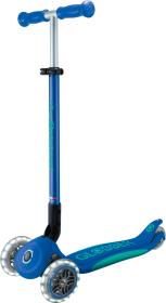 Globber - Primo Foldable Plus Lights V2 Blue/Emerald Green skládací koloběžka