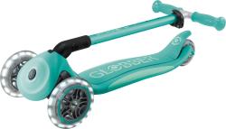 Globber - Primo Foldable Plus Lights V2 - Dark Mint/Mint skládací koloběžka