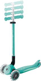 Globber - Primo Foldable Plus Lights V2 - Dark Mint/Mint skládací koloběžka