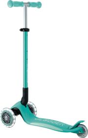 Globber - Primo Foldable Plus Lights V2 - Dark Mint/Mint skládací koloběžka
