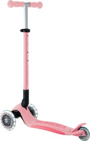 Globber Scooter Primo Foldable Plus Lights V2 - Pastel Pink/Fuchsia skládací