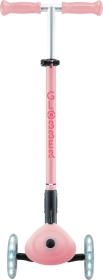Globber Scooter Primo Foldable Plus Lights V2 - Pastel Pink/Fuchsia skládací