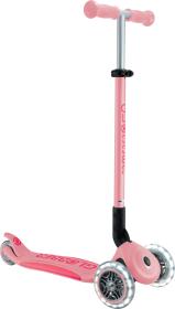Globber Scooter Primo Foldable Plus Lights V2 - Pastel Pink/Fuchsia skladací