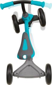 Globber Scooter Deluxe - Learning Bike 3in1 Deluxe -Teal odrážedlo 3v1
