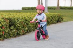 Globber Scooter odrážedlo GO BIKE ELITE DUO- FUCHSIA