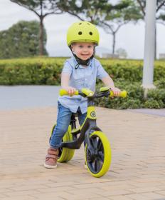 Globber Scooter odrážedlo GO BIKE ELITE DUO- LIME GREEN
