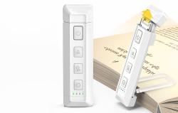 Glocusent Rozšiřitelná lampička na knihy GLCSNTA2603 USB 500mAh bílá
