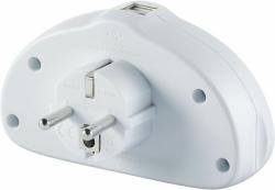 Go Travel adaptér UK/Evropa Duo s USB