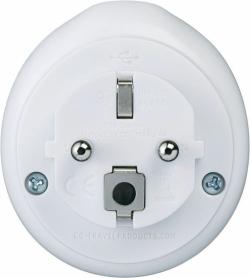 Go Travel adaptér UK/Evropa s USB