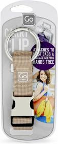 Go Travel držák doplňků Carry Clip brown