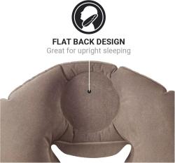 Go Travel nafukovací podhlavník Classic Snoozer grey