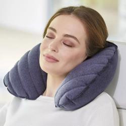 Go Travel nafukovací podhlavník Fusion Travel Pillow blueberry blue