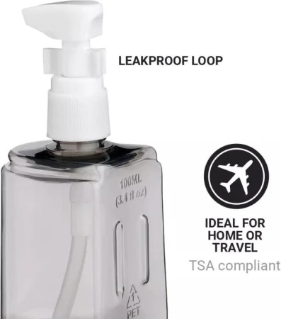 Go Travel sada lahviček Compact 3-in1- Bottle Set
