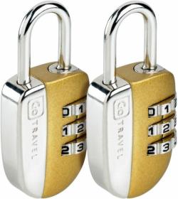 Go Travel sada zámkov Secure Lock gold Go Travel sada zámkov Secure Lock gold