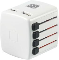 Go Travel simultánní USB nabíječka pro svět s USB porty Go Travel simultánní USB nabíječka pro svět s USB porty