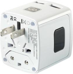 Go Travel simultánní USB nabíječka pro svět s USB porty