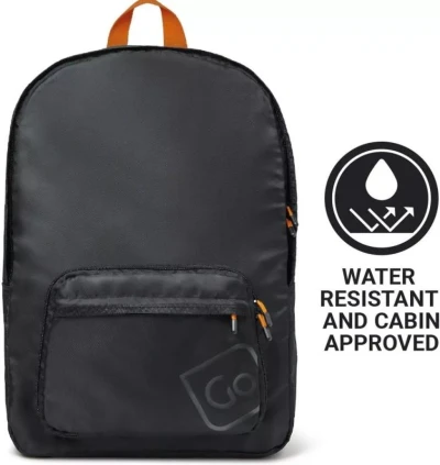 Go Travel Lightweight Foldaway Backpack liquorice black skládací batoh