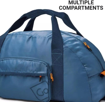 Go Travel Lightweight Foldaway Travel Bag modrá skládací cestovní taška